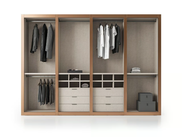 BOLD - Sectional wooden walk-in wardrobe by Santalucia Mobili - view 2